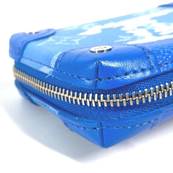 LOUIS VUITTON M45440 Monogram-Clouds Soft Trunk-Necklace Wallet coin purse - Picture 7 of 16